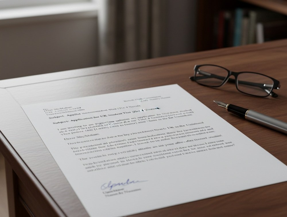 How to Write a Strong UK Student Visa Cover Letter
