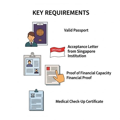 Singapore Student Visa Requirements for Sri Lankan Students