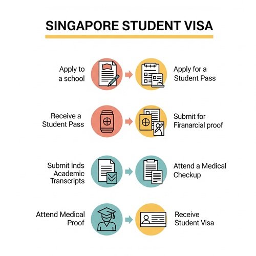 Step-by-Step Singapore Student Visa Process